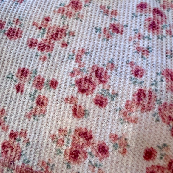 Laura Ashley Pink Floral Pajama Set - Picture 3 of 3